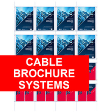 Cable Brochure Display Systems
