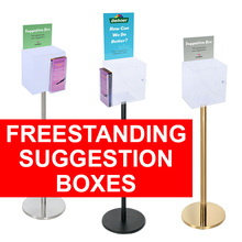 Freestanding Suggestion Boxes