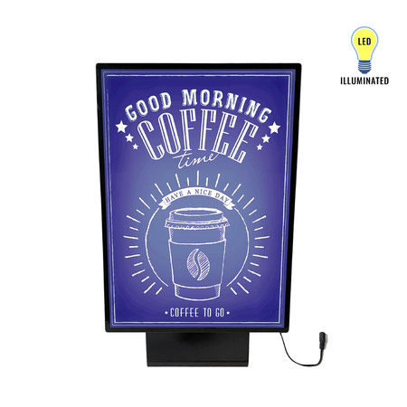 Slim Bright A3 Table Lightbox Sign