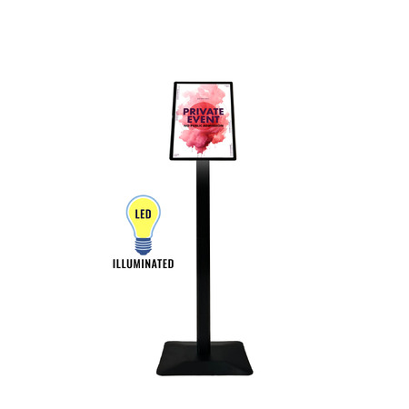 Slim Bright A4 Freestanding Lightbox Sign