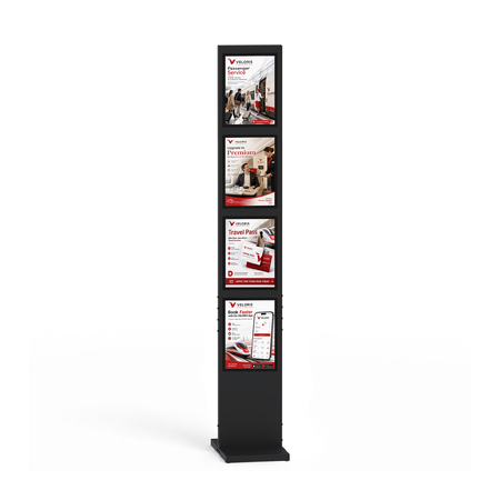 Totem Info Display Stand