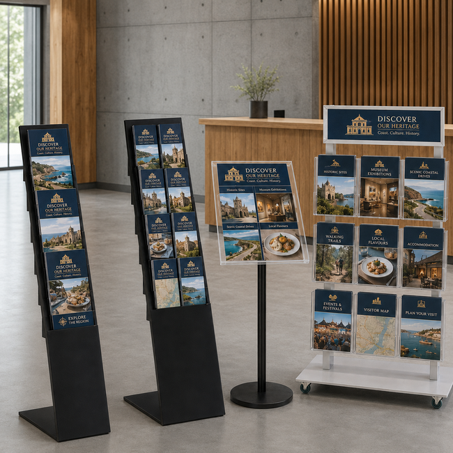 Freestanding Brochure Stand