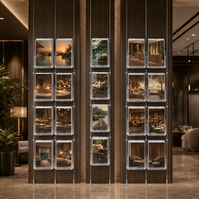 Cable Brochure Display Systems