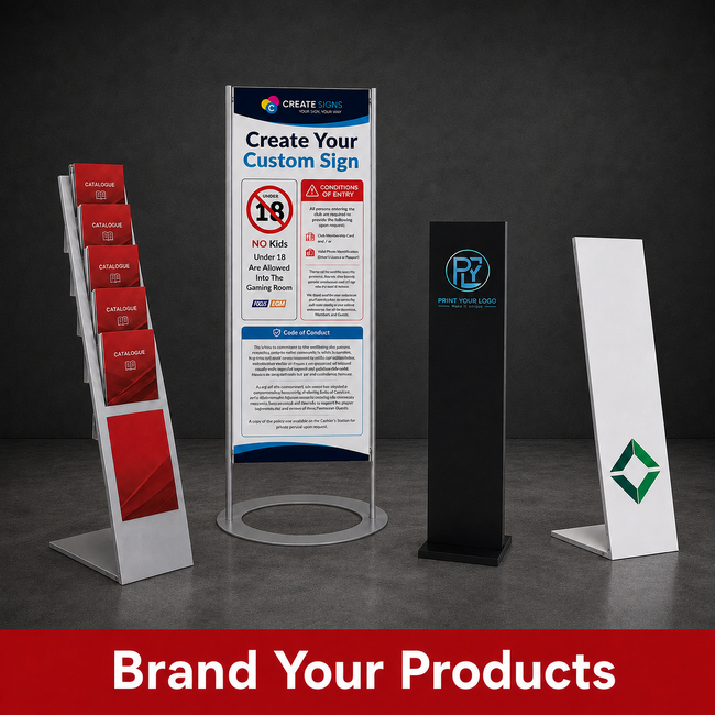 Custom Printed Displays