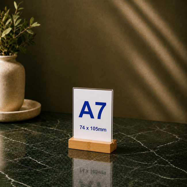 A7 Sign Holders