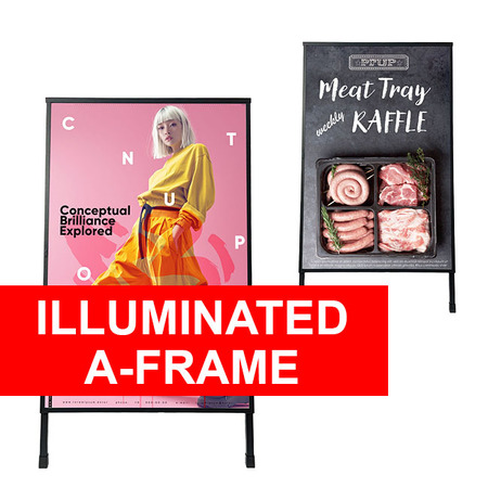 Illuminated A-Frame
